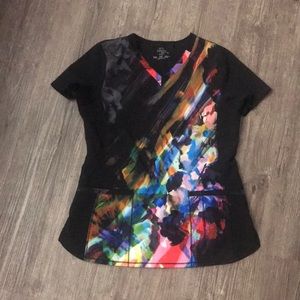 Ladies size Small Cherokee Infinity Scrub Top